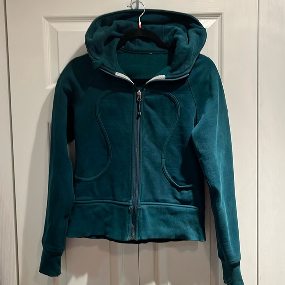 ❤️SOLD❤️Lululemon Teal Green Hoodie - Picture 1 of 8